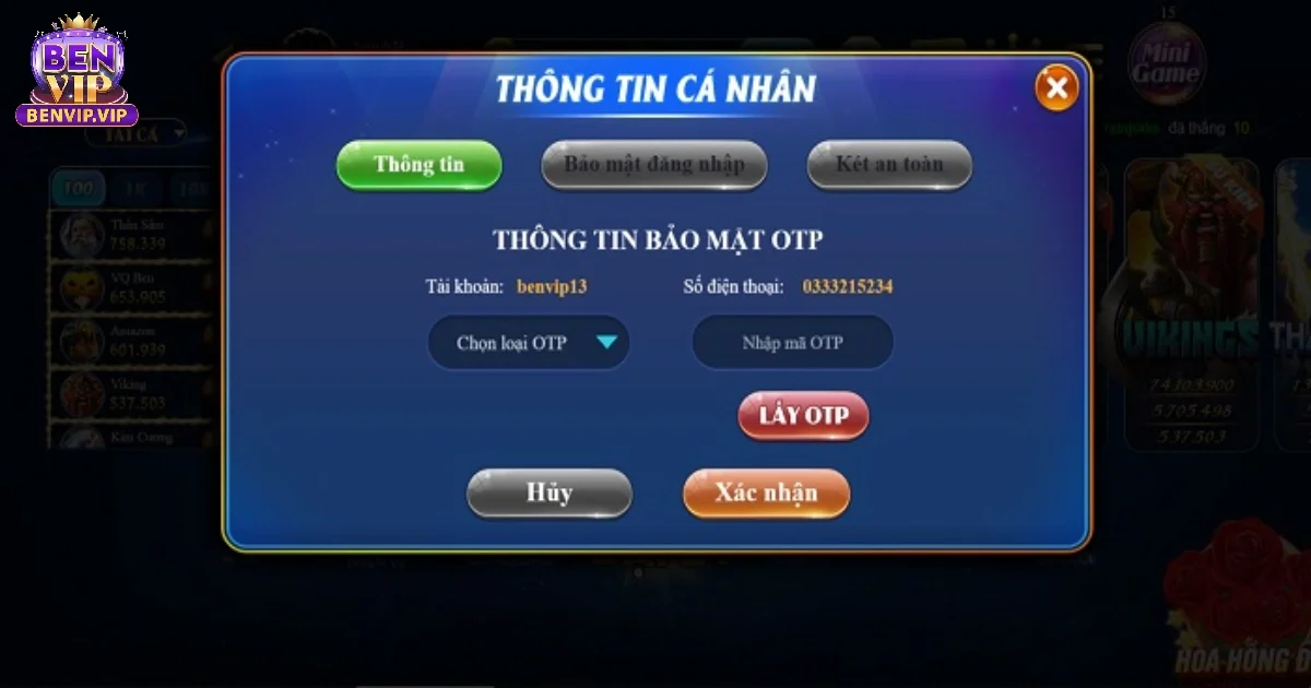 Những Lợi Ích Khi Đăng Nhập Thành Công Tại Benvip