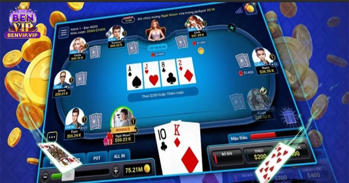 Tại Sao Nên Đánh Bài Poker Tại BenVIP?