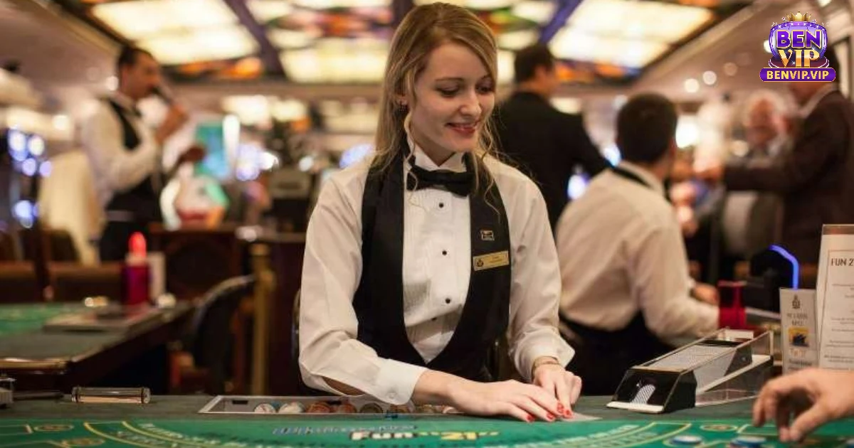 Một điều quan trọng mà dealer cần lưu ý trong suốt quá trình chia bài là giao tiếp với người chơi