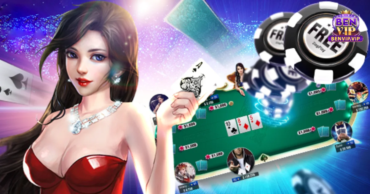 Việc chơi game bài poker online tại Benvip mang lại nhiều lợi thế vượt trội